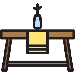 Kitchen table icon