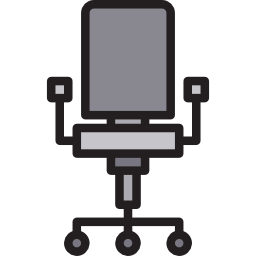 Office chair icon