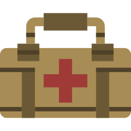 kit di pronto soccorso icona