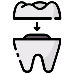 coroa dentária Ícone