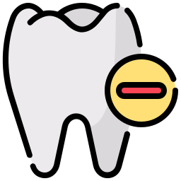 Tooth extraction icon