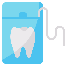 Dental floss icon