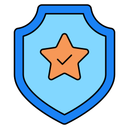 badge de bouclier Icône