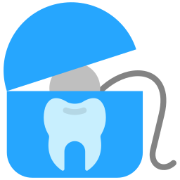 Dental floss icon