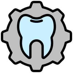 Dental treatment icon