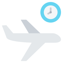 Flight time icon