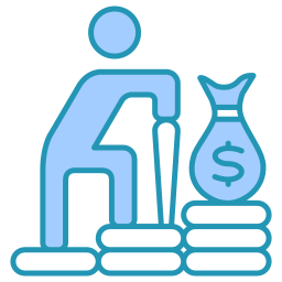 Retirement plan icon