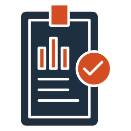 Financial report icon