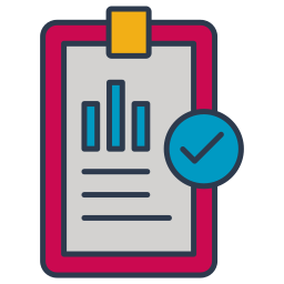 Financial report icon