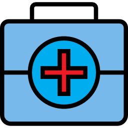 First aid kit icon