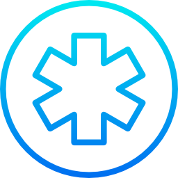Medical sign icon