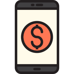 mobiel bankieren icoon