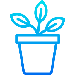 Potted plant icon