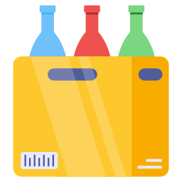 Bottle carrier icon