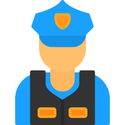 guardia de seguridad icono