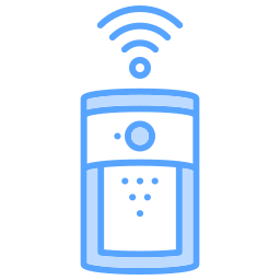 Video doorbell icon