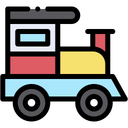 Toy train icon