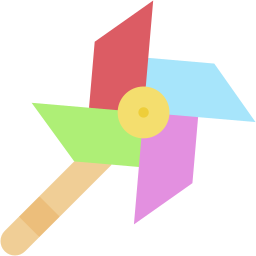 toy windmill icon
