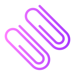 Paper clip icon