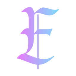 Letter e icon