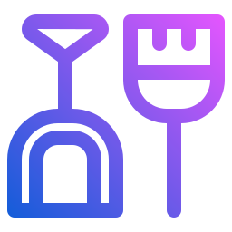 Cleaning tool icon