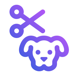 애완 동물 미용 icon