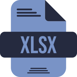 archivo xlsx icono