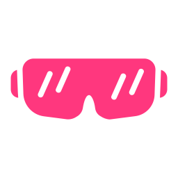 Safety glasses icon