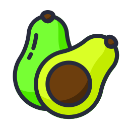 avocado icoon