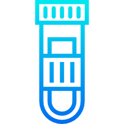 Blood sample icon