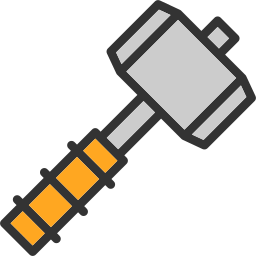 Thor hammer icon