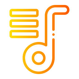 elenco di riproduzione icona