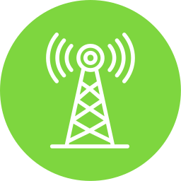 Cell tower icon