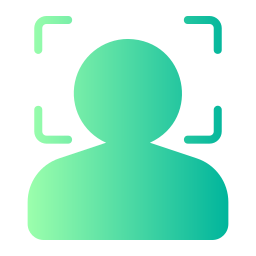 Face recognition icon