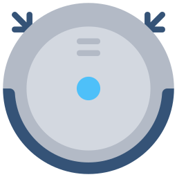 Robot vacuum icon