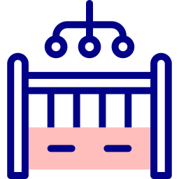 Детская кроватка иконка