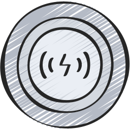 Wireless charger icon