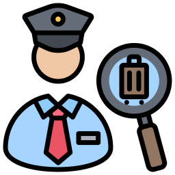 Security personnel icon