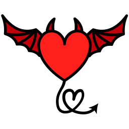 ali di cuore icona