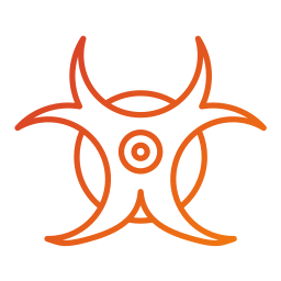 Biological hazard icon