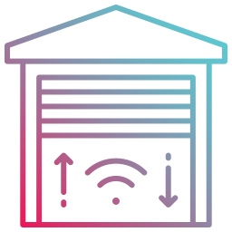 Garaje inteligente icono