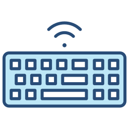 kabellose tastatur icon