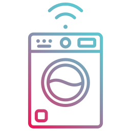 Smart washing machine icon