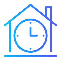 Wall clock icon