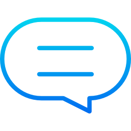 Speech bubble icon