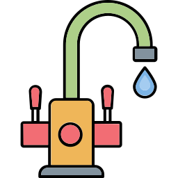 Water tap icon