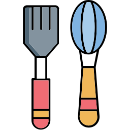 przybory kuchenne ikona