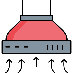 Extractor hood icon