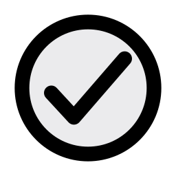 체크 표시 icon