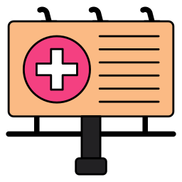 Medical box icon